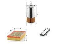 Juego de filtros MERCEDES-BENZ KLASA E (W124) MANN FILTER