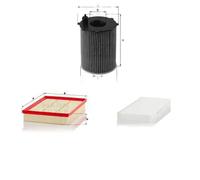 MANN-FILTER HU 6020 z Filtro de aceite - para Automóviles + Vehículos de transporte