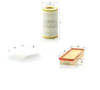 Juego de filtros MERCEDES-BENZ W211, W211 Kombi MANN FILTER