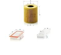 Juego de filtros MINI CABRIO R57 II, CLUBMAN I, COUNTRYMAN I, COUPE R58, MINI