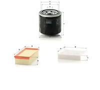 Filtro de aire MANN-FILTER C 2561