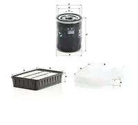 Filtro de aire MANN-FILTER C 27 003/1