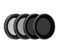 Juego de filtros ND compatible con filtro de lente de cámara Insta360 GO 3/GO 2 ND8/ND16/ND32/ND64 ND, paquete de 4
