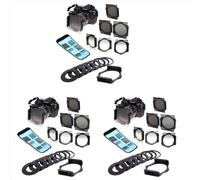 Juego de filtros ND graduales para lentes de cámara digital 3X 17 en 1 para la serie P