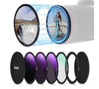 Juego de Filtros ND Magnéticos 72mm Rollei F:X Pro Mark II ND Filter Set | F:X Pro Mark II ND Filter con Anillo Base Magnético Kit de Filtros de Densidad Neutra para Fotografía de Larga Exposición