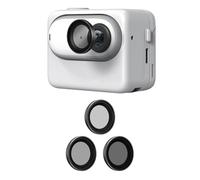 Juego de filtros ND para cámaras Insta 360 GO3/3S/2, compatibilidad universal antivaho impermeable de alta definición, listo para video 4K (GO3/GO2 - ND8+16+32)