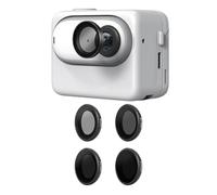 Juego de filtros ND para cámaras Insta 360 GO3/3S/2, compatibilidad universal antivaho impermeable de alta definición, listo para video 4K (GO3【S】 - ND8/16/32/64)