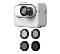 Juego de filtros ND para cámaras Insta 360 GO3/3S/2, compatibilidad universal antivaho impermeable de alta definición, listo para video 4K (GO/GO2 - ND8+16+32+64)