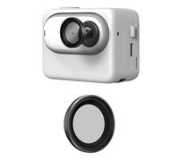 Juego de filtros ND para cámaras Insta 360 GO3/3S/2, compatibilidad universal antivaho impermeable de alta definición, listo para video 4K (GO3/GO2 - ND8)
