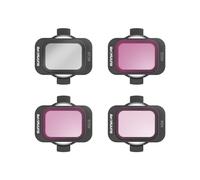 Juego de filtros ND para DJI Avata 2, filtro de lente de cámara de densidad neutra, MCUV ND8 recubierto ND16 filtros Pack ND32 Multi ND64 ND128