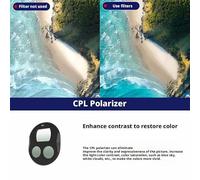 Juego de filtros ND para DJI Mavic 4 Pro Drone Filter ND8 ND16 ND32 ND64 Accesorios de lente originales Filtros de fotografía