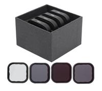 Juego de filtros ND para GoPro Hero9, kit de filtros de lentes polarizadas que incluye CPL ND4ND8ND16, vidrio de alta definición con revestimiento