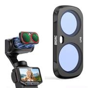 Juego de Filtros ND y CPL Magnético para Insta 360 Luna Ultra, Difusión 1/4 y Kit de Filtro ND2-16-32 Ajustable Lente de Vidrio Óptico para Accesorios de Insa 360 Luna Ultra (LPR)