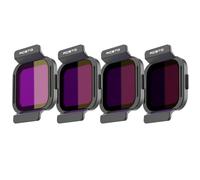 Juego de filtros ND y CPL para DJI Flip, paquete de 4 filtros ND CPL compatibles con accesorios DJI Flip Drone, vidrio óptico ultraligero de densidad neutra lente de cámara ND filtro ND