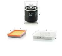 Filtro de aire MANN-FILTER C 2964