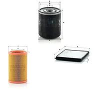 Juego de filtros NISSAN MICRA II MANN FILTER