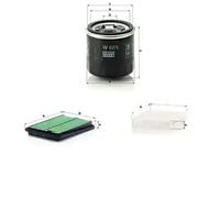 Filtro de aire MANN-FILTER C 25 040