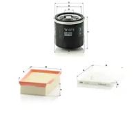 MANN-FILTER C 2433/2 Filtro de aire - para Automóviles + Vehículos de transporte