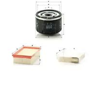 Filtro de aire MANN-FILTER C 2485/2