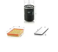 Juego de filtros OPEL ASTRA F, ASTRA F Furgon/kombi (T92), ASTRA F Kombi (T92),