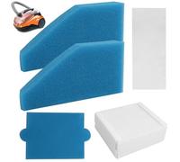 Juego de filtros para aspiradora, 5 piezas, adecuado para accesorios de aspiradora, Compatible con Thomas Filterset 99 (Número de Pieza 787241), Ideal para Modelos AQUA Pet & Family