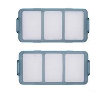 Juego de filtros para Eufy para RoboVac 11S15C30C12C incluye 2 filtros principales y 1 cepillo pequeño para una limpieza eficiente