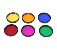 Juego de Filtros para Ocular de Telescopio, Juego de Filtros Lunares para Ocular de Telescopio, Kit de Filtro Lunar Colorido, Filtro de Nebulosa para Telescopio de 2 Pulgadas