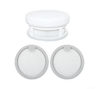 Juego de Filtros para Xiaomi para g20 para lite 4C Lavables HEPA Recambios Compatibles para aspiradora Robot para accesorios Cepillos Laterales Paños(A)