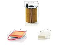 MANN-FILTER C 3585 Filtro de aire - para Automóviles + Vehículos de transporte