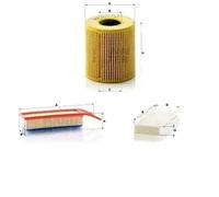 Filtro de aceite MANN-FILTER HU 711/51 x