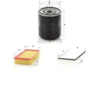 MANN-FILTER C 33 156 Filtro de aire - para Automóviles + Vehículos de transporte