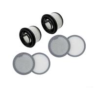 Juego de filtros pre y post reutilizables para Dreame para T10 para T20 Pro para T30 Neo R10 Pro para Xiaomi G9 para G10, piezas de aspiradora lavables que reducen el ruido hasta 3 dB, material ABS