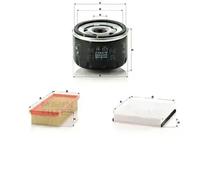 Juego de filtros RENAULT AVANTIME MANN FILTER