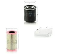 MANN-FILTER Filtro de aire C 1145/6 – Cartucho filtrante para Renault & Nissan