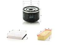 Juego de filtros RENAULT ESPACE III MANN FILTER