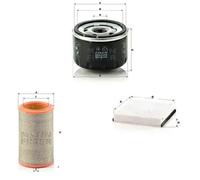 Juego de filtros RENAULT ESPACE III MANN FILTER