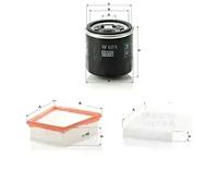 Juego de filtros RENAULT GRAND SCENIC III, SCENIC III MANN FILTER