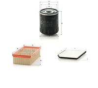 MANN-FILTER C 26 107 Filtro de aire - para Automóviles + Vehículos de transporte