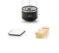 MANN-FILTER CU 2525 Filtro de aire de cabina - para Automóviles + Vehículos de transporte