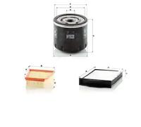 Mann Filter Filtro de aire C 2512