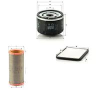 MANN-FILTER C 1399/2 Filtro de aire - Para automóviles