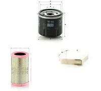 Juego de filtros RENAULT TWINGO II MANN FILTER