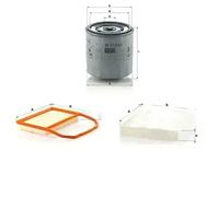 Juego de filtros SEAT, SKODA, VW FABIA III, FABIA III Kombi (NJ5), IBIZA 4, 4 V