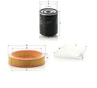 Juego de filtros SEAT, VW AROSA, LUPO I MANN FILTER