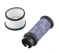 Juego de filtros seguros para lavadora para aspiradoras inalámbricas N5, S6, S6P, S600, incluye dos opciones reutilizables