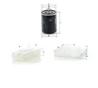 Juego de filtros SUBARU, TOYOTA BRZ (ZC6), GT 86 MANN FILTER