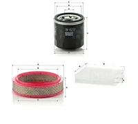 Juego de filtros SUZUKI ALTO IV (EF, SH410_) MANN FILTER