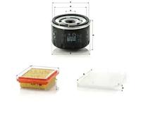 Juego de filtros SUZUKI JIMNY III MANN FILTER