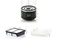 Juego de filtros SUZUKI JIMNY III MANN FILTER