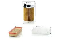 Juego de filtros SUZUKI SX4 MANN FILTER